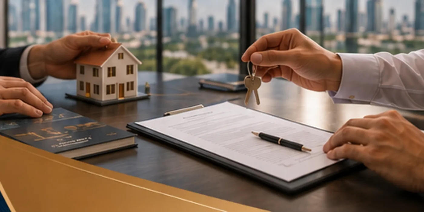 Residential property handover and documentation meeting