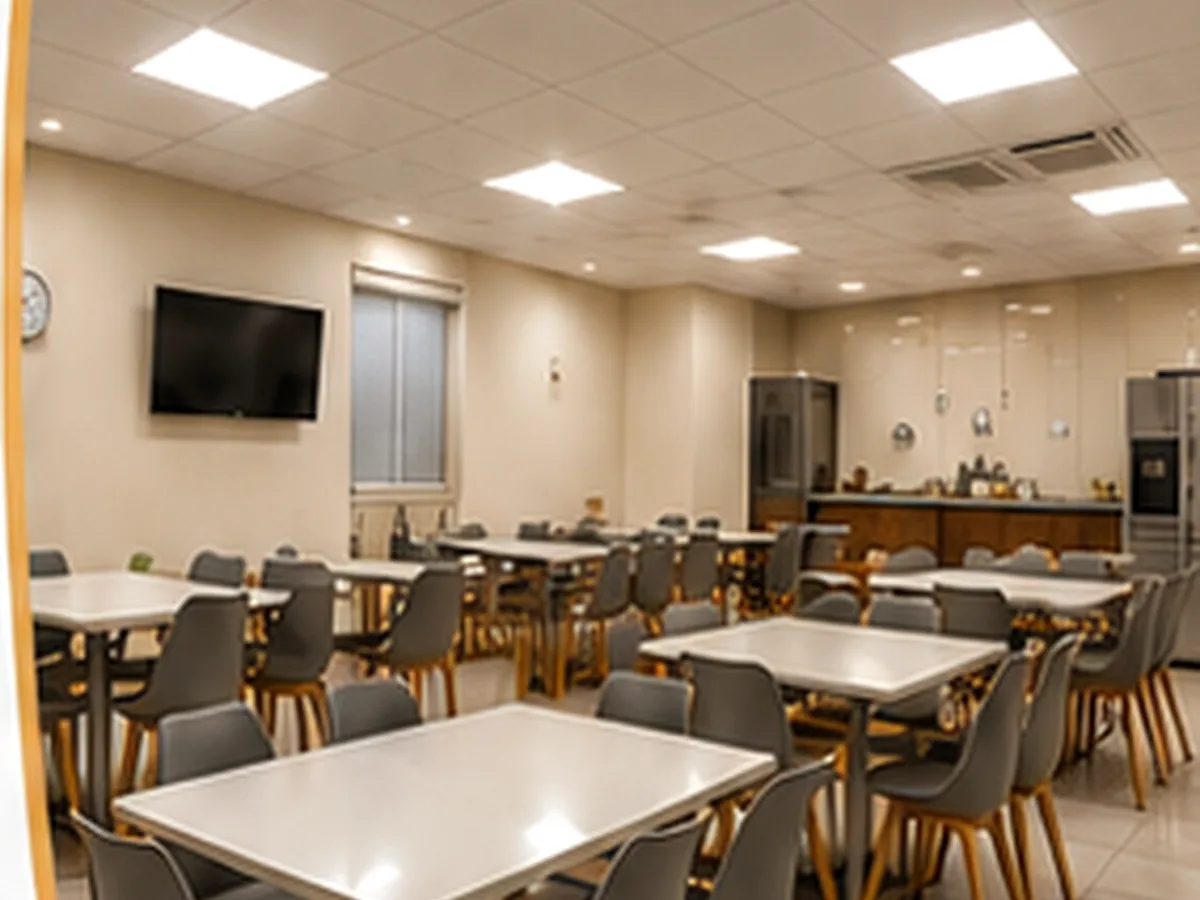 Workforce accommodation dining and common area