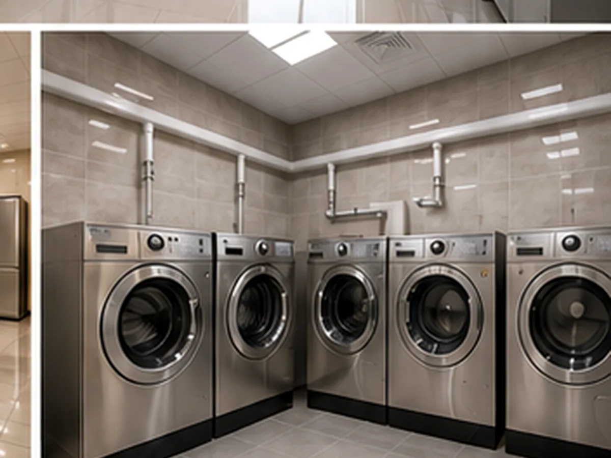 Dedicated laundry facilities for workforce accommodation
